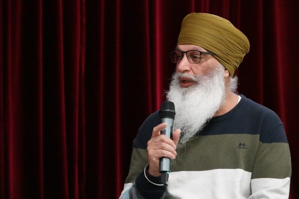 Dalwinder Singh fra Gurdwara Sri Guru Nanak Dev Ji